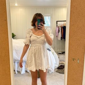 NEVER WORN Fairycore babydoll mini dress
VRG GIRL
